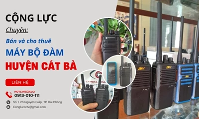 Bán máy bộ đàm tại Cát Bà Hải Phòng